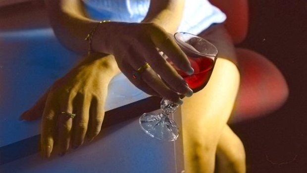 Waist away ... moderate red wine consumption found to be slimming.