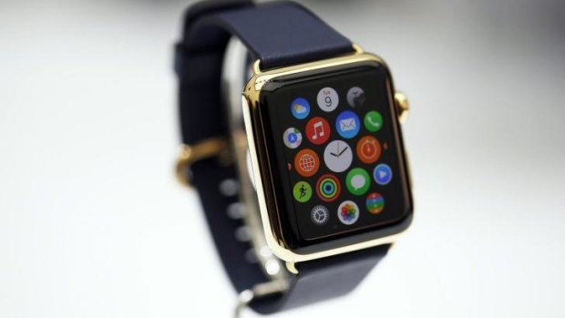 Delay: Apple Watch was launched this month but won't be on sale until next year.