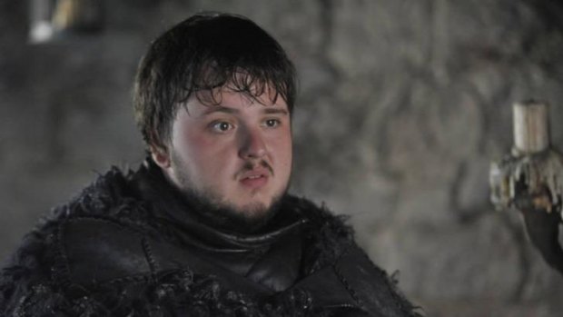 Heroic and heavy: Samwell Tarly from Games of Thrones.