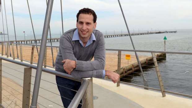 Come November: Sean Armistead is looking to return home as Frankston's new Liberal MP.