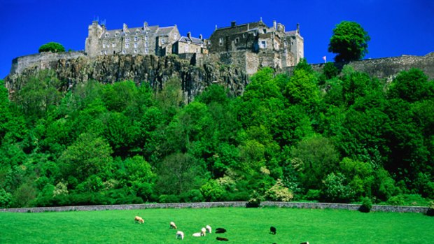 High life ... Stirling Castle.
