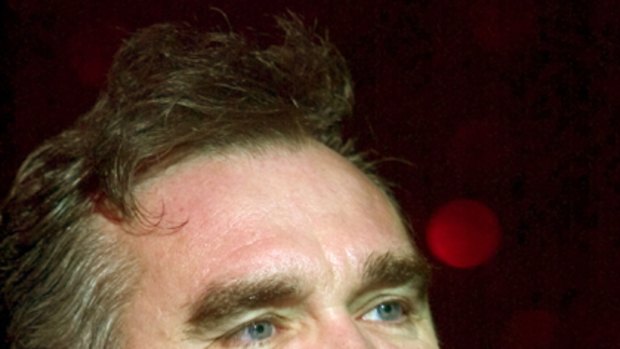 Recovering ... Former Smiths frontman Morrissey.