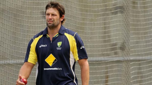 Never say never ... Ben Hilfenhaus is back in the Australian Test side.
