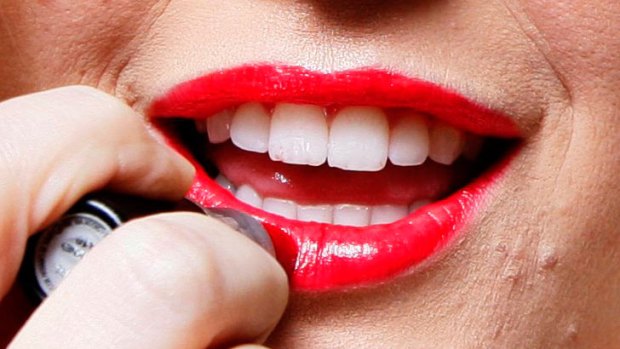 Chinese women are in no hurry to adopt lipstick.