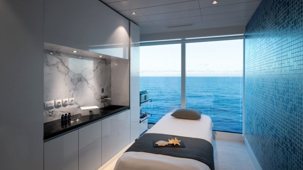 Indulge in luxury on board spa offerings