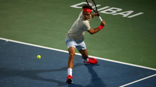 "After the first set I was under pressure the entire match": Swiss ace Roger Federer.