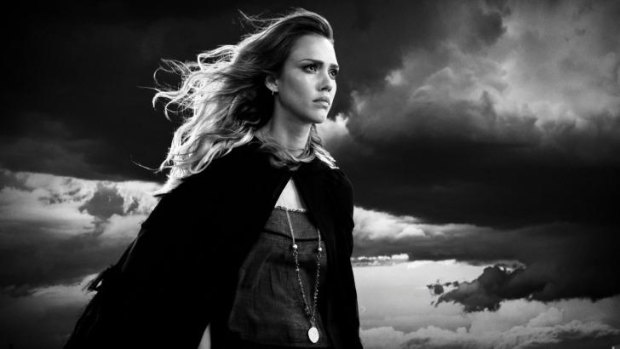 Stormy weather: Jessica Alba is in the ensemble  cast of <i>Sin City: A Dame to Kill For</i>.