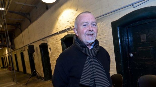 John McComb, pictured at a book launch in Dublin's Kilmainham Gaol, spent more than 17 years in a British prison for IRA-related offences.