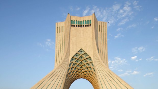Stunning: The Azadi Tower, or King Memorial Tower, in Tehran, Iran.