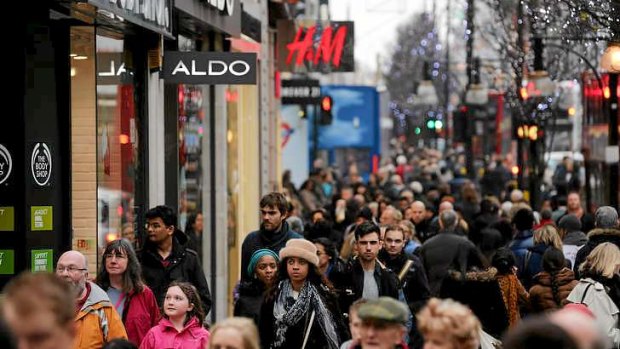 Oxford Street, London's shopping Mecca, is seeing enormous change as old habits are swept away by new technologies.