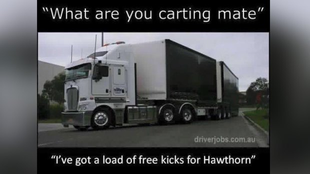 Free kick Hawthorn