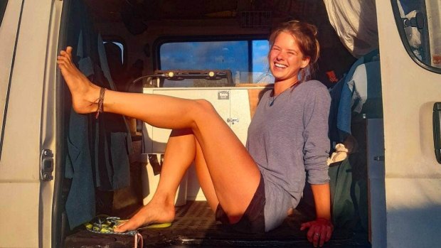 Traveller Jolinda de Jong had her van with all her possessions stolen from Bluff when she was visiting Stewart Island to complete the Rakiura track.