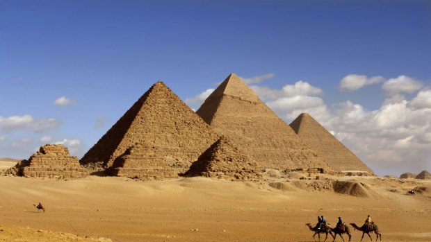 The pyramids of Giza have long been a drawcard for visitors to Egypt.