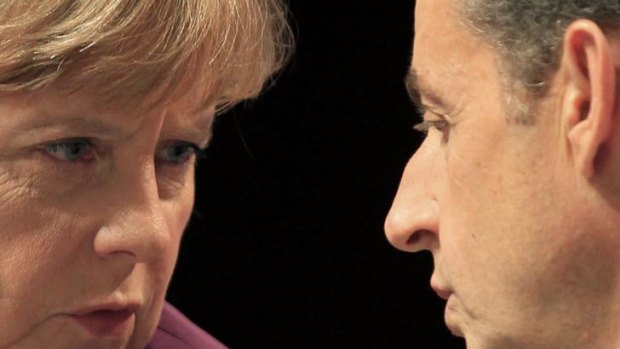 France's President Nicolas Sarkozy and Germany's Chancellor Angela Merkel to present their plan to save the EU later this week.