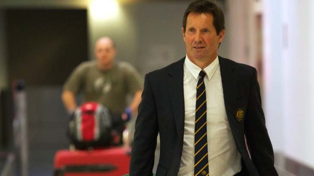 Back in town ... coach Robbie Deans returns to Sydney.