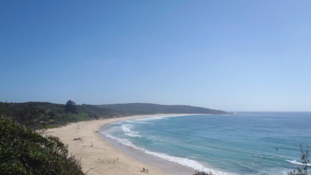 A view of Catherine Hill Bay
