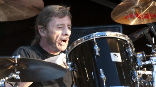 Beat it: Phil Rudd is one of a long list of notable drummers. 
