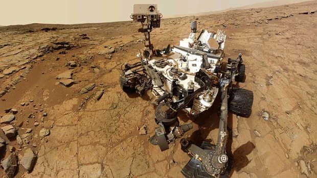 Computer glitch: NASA's Mars rover Curiosity.
