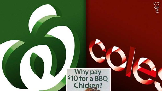 The great cooked chook battle  ... supermarket giants go to war over poultry.