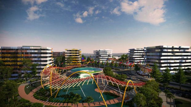 Artist impressions of the Commonwealth Games Village on the Gold Coast