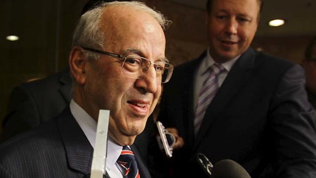 Confident until the end: Eddie Obeid has maintained his innocence against questions of impropriety.