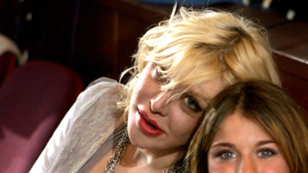 Custody restriction extended ... Courtney Love, left, and her daughter Frances Bean.