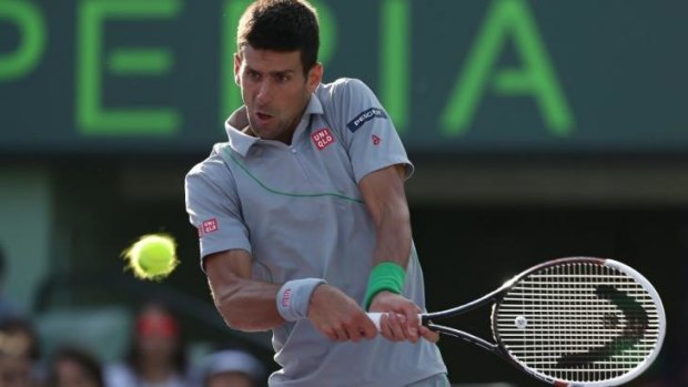 Powering on: Novak Djokovic has defeated Andy Murray.