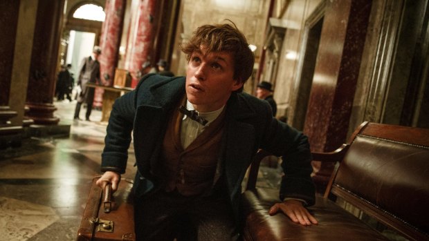 Eddie Redmayne in JK Rowling's 'Fantastic Beasts and Where to Find Them'.