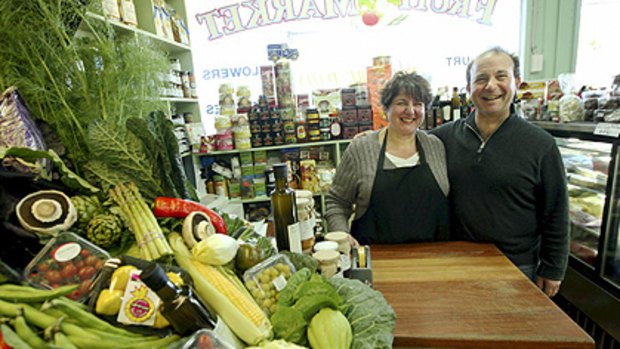 Vince and Maggie Carlino ... fighting for freshness.