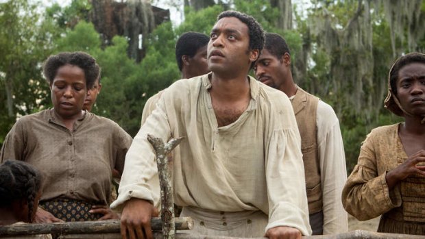 Oscar hopeful: Chiwetel Ejiofor in <i>12 Years A Slave</i>.