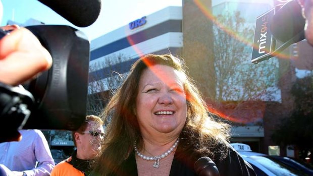 Gina Rinehart is now Asia's richest woman, according to Forbes magazine.