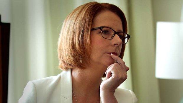 "It's a fight for women we must wage and we must win": Prime Minister Julia Gillard.