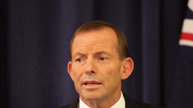 Tony Abbott ... doesn't believe Craig Thomson's explanation.