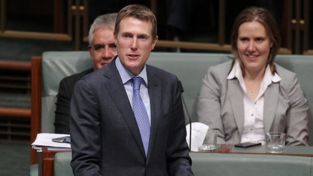WA Liberal MP Christian Porter was involved in a row of GST revenue for Western Australia in the Coalition party room meeting.