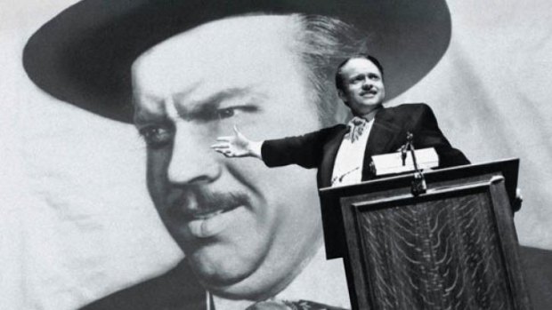 <i>Citizen Kane</i> (1941) directed by and starring Orson Welles.