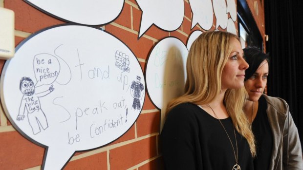 COMBATTING CYBERBULLYING:  Rosie and Lucy Thomas of PROJECT ROCKIT.