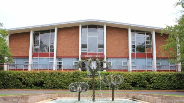 The accommodation wings at Bruce Hall are set for demolition.