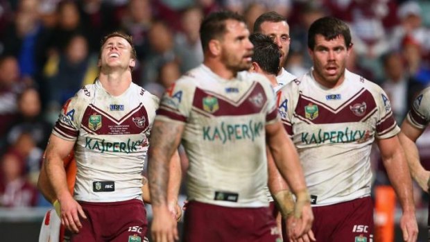 Opportunity knocks: The Sea Eagles have a battle on their hands to win the minor premiership.