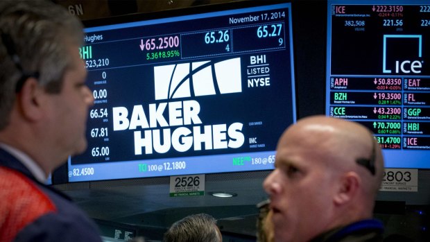 Halliburton announced the takeover of Baker Hughes in November 2014.
