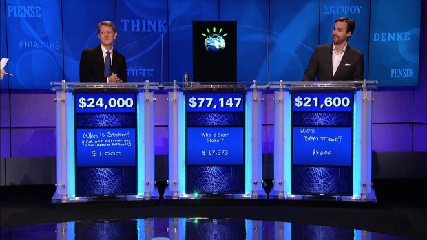 Watson on the US TV show Jeopardy!
