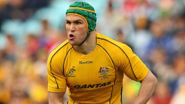 'Unlucky' ... Matt Giteau has been backed for a place in Australia's World Cup squad.