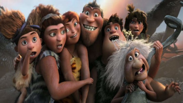Children's animation film <i>The Croods</i> has made more than US$1 million worldwide.