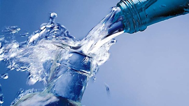 Bottled water: a massive mark-up.