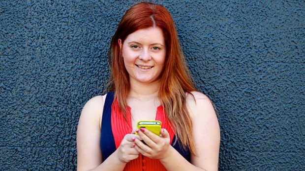 Hefty sum ... Natasha Nikolovski was hit with a $1600 mobile phone bill after her overseas trip.