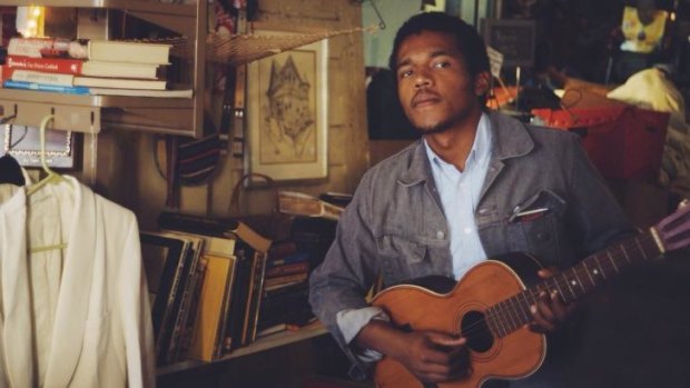 Plugged in: Benjamin Booker says even when he was playing acoustically he was keen to crank it up.