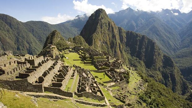 Peru's Machu Picchu.