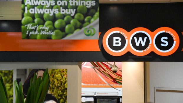 Woolworths' booze business - which includes the BWS, Dan Murphy's and Cellarmasters chains - has been a bright spot in the result. 