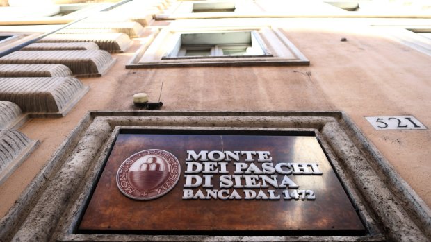 Trouble ahead: Banca Monte dei Paschi di Siena.