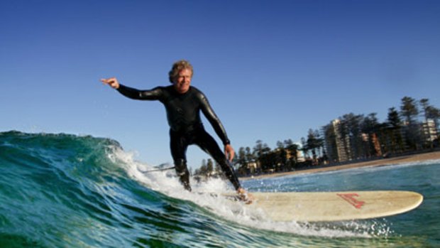 Not cool, dude... Bernard "Midget" Farrelly claims he designed the revolutionary vee-bottom surfboard in 1967, not Bob McTavish.