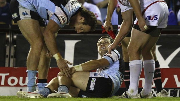 It's all about the football: Cronulla boss Steve Noyce says the drugs probe is not delaying the formation of the roster. Nathan Gardner, for example, is still recovering from the knee injury sustained in round six.